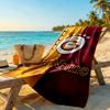 Galatasaray Customize Text Beach Towel Super Soft Absorbent Suitable For Sports Travel Swimming Yoga Bathroom Beach And Pool