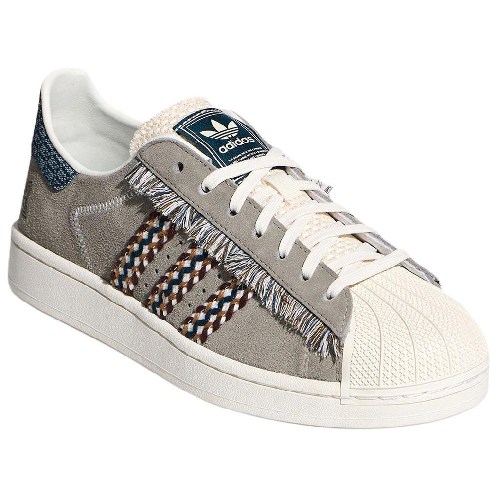 Adidas Originals Superstar 2 Versatile Comfortable Skate Shoes Unisex Sneakers Gray KH5904