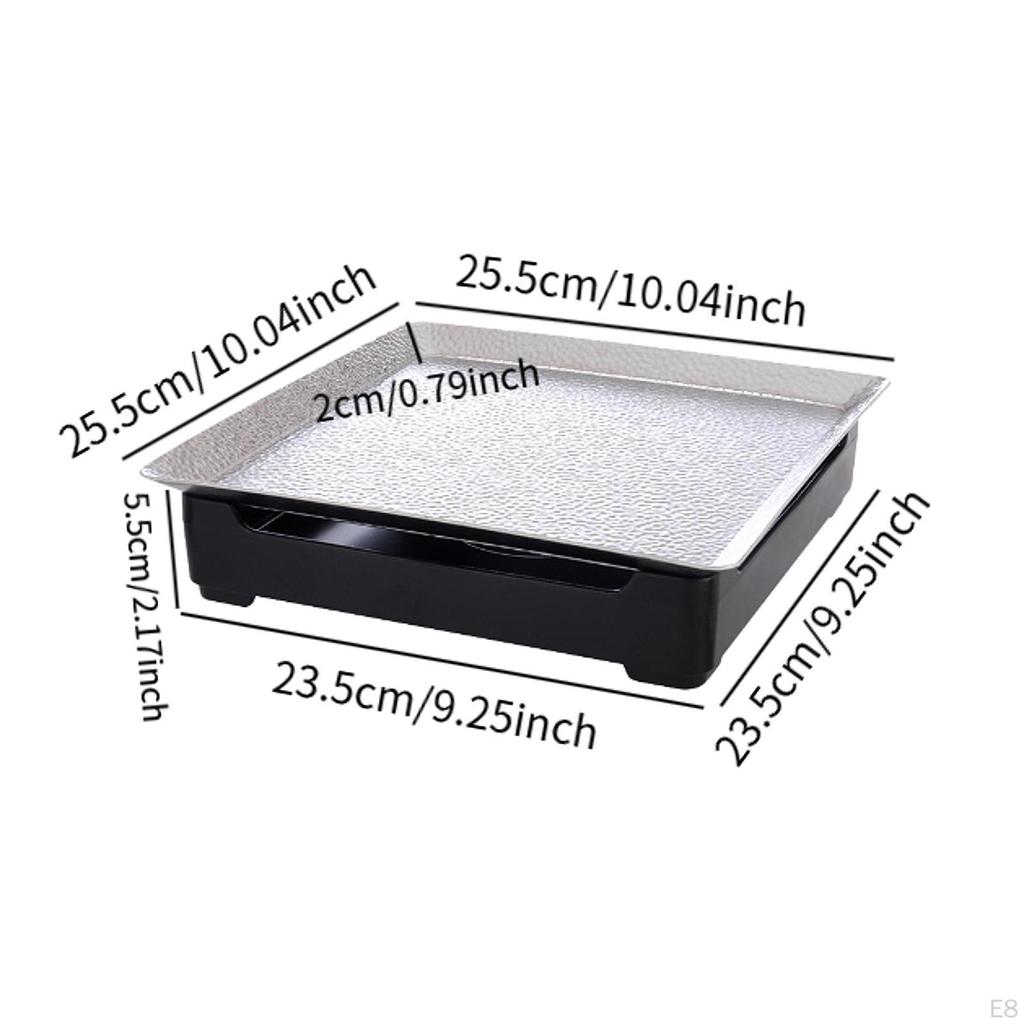 Japanese Barbecue Grill Food Warmer Multipurpose Stainless Steel Chafing Dish Tabletop for