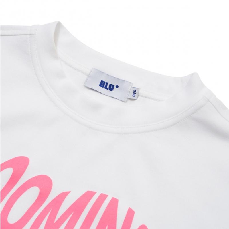 Blu DoT HearT ArTwork T shirT Wh