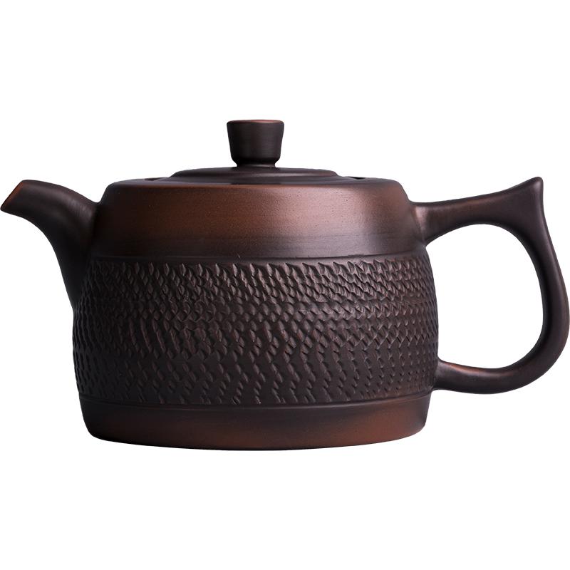 Purple Pottery  Pot Ceramic Kung Fu Teapot Handmade  Teapot Small Teapot Tea Kettle