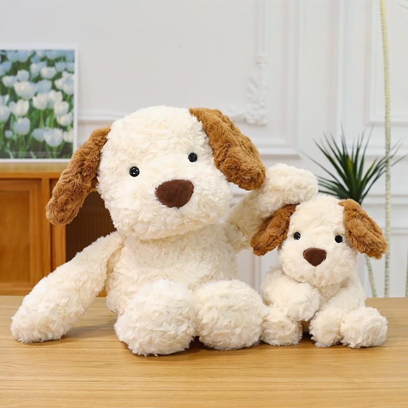 Plüschhundespielzeug mit weichem Kurzflorstoff für Kinder und als Geschenk