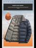 Men's Winter Cotton Jackets with Graphene Heating for Middle-aged and Elderly