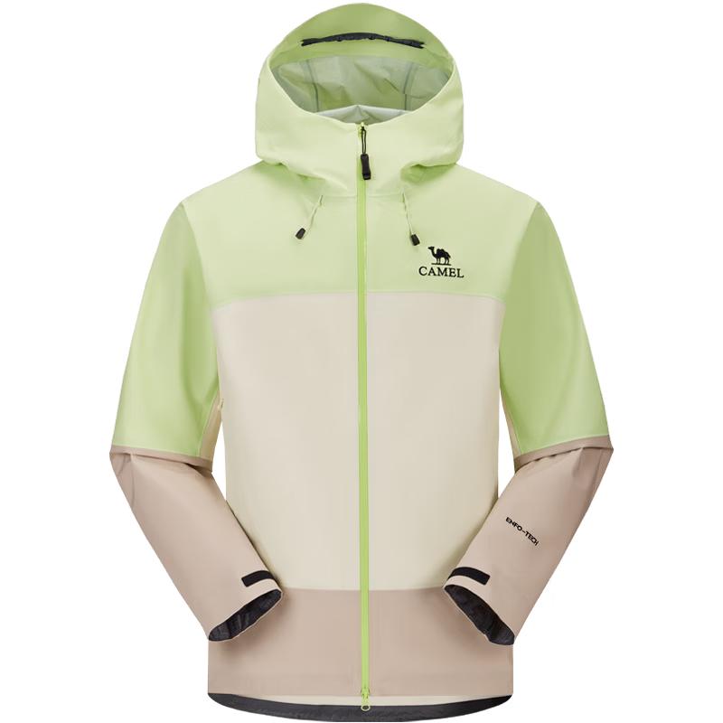 Camel Unisex Outdoor Hardshell Waterproof Jacket XL