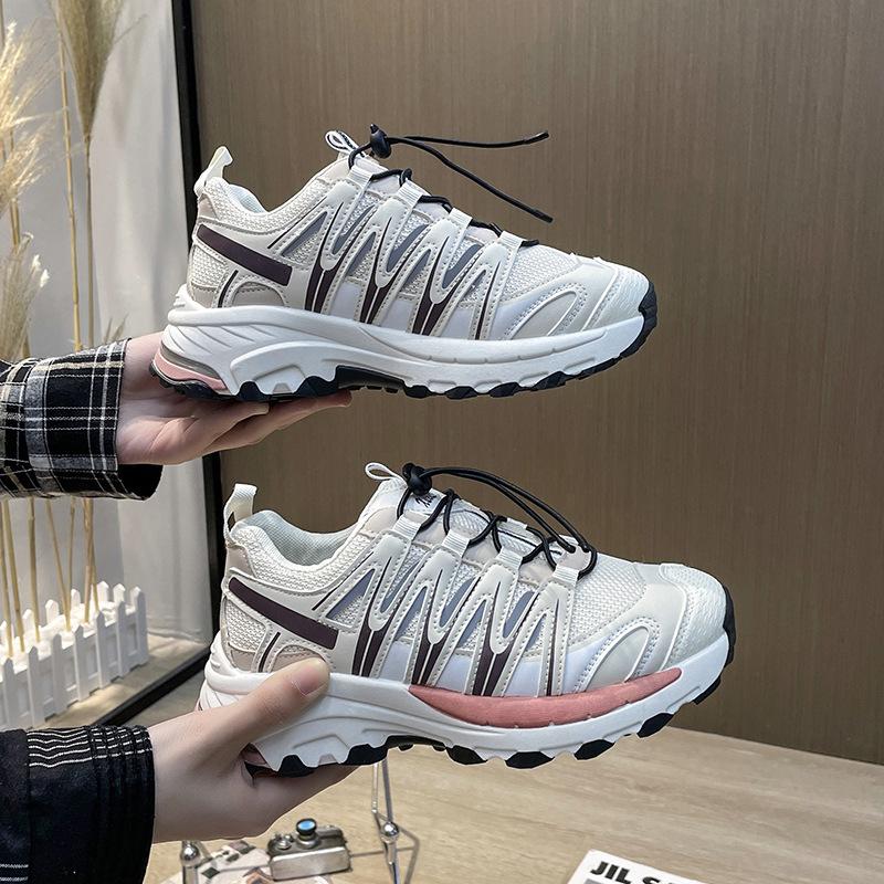 Dad shoes women's new summer mesh shoes breathable shoes children's design sense niche heightening casual sports shoes