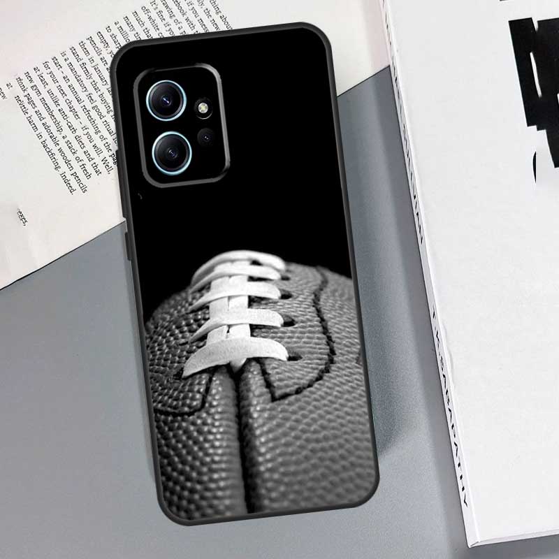 

American Football Sport Case For Xiaomi Redmi Note 13 11 10 12 14 15 Pro Plus Cover For Redmi 15 15C 14C 10C 13C 12C Redmi Note 12 4G