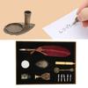 Pen Set European British Retro Sprinkling Gold Dip Pencil for Teacher Elders Lover Gifts