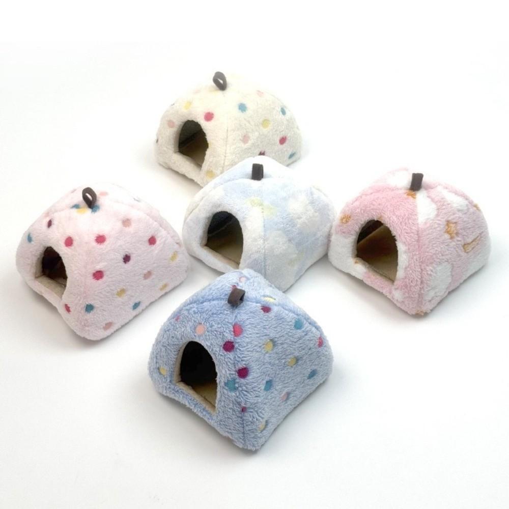 Washable Guinea Pig Hideout Plush Hideaway House New Pet Winter Nest Cage Accessories