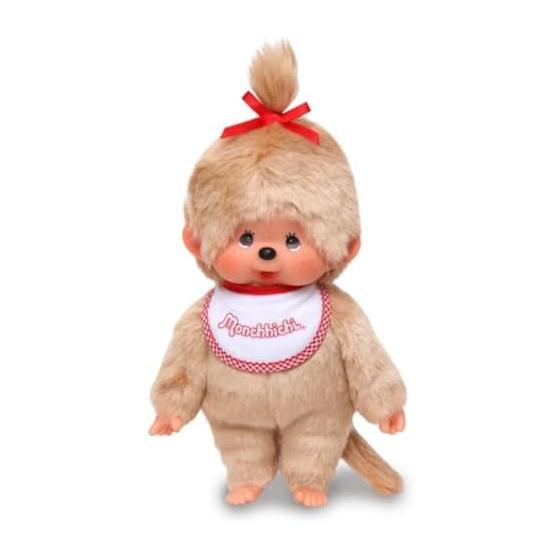 Sekiguchi Monchhichi Premium Standard M Beige Girl 251858 H22 x W16 x D13cm