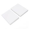 100Pcs 4x6 Blank Cards White Blank 4x6in Premium Paper Wide Application Blank Postcards for Art