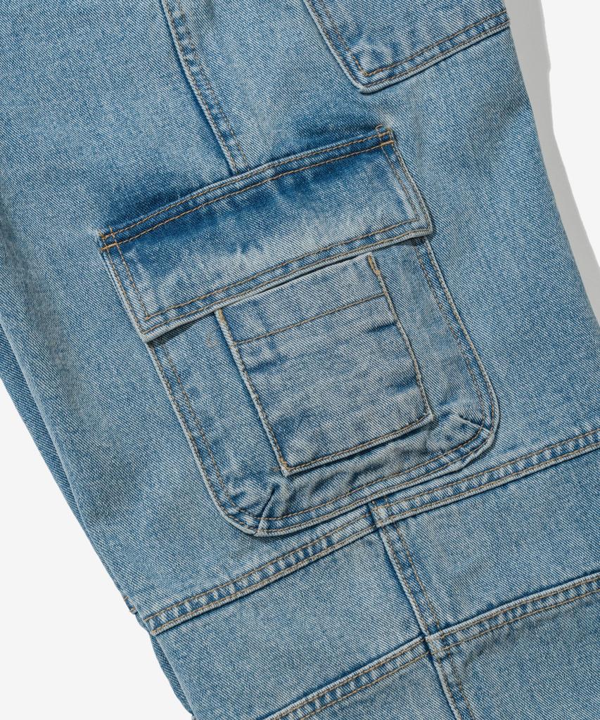 VASTIC Denim Cargo Pants_Blue
