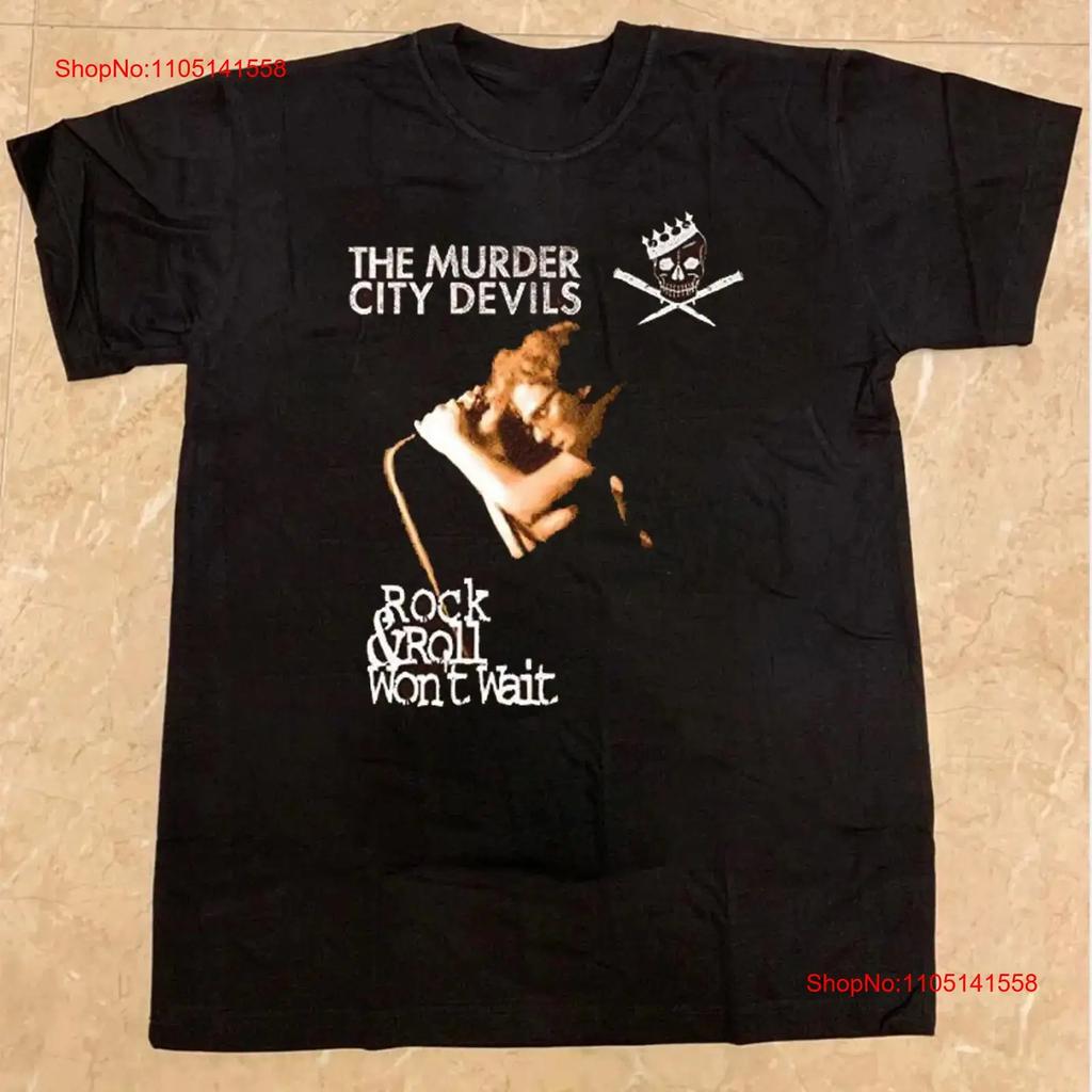 Vtg The Murder City Devils Black Cotton T Shirt All Size S 5xl Fans 1hrl271 Vintage Soft Slightly Comfortable Homme