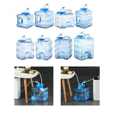 Tragbarer Wassertank Großes Fassungsvermögen Heimtee-Tisch Wasserspeicherfass Camping Survival BBQ Picknick Wohnmobil Wasserflasche