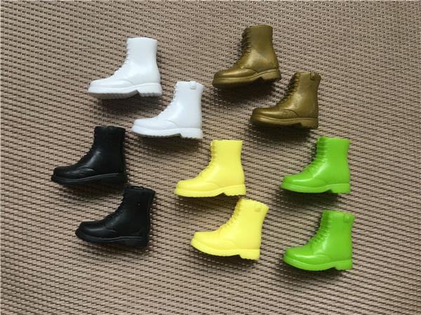 Doll Shoes High Heels Slope Heel Martin Boots Slipper Fashion Shoes for 1/6 FR/PP Doll DIY Doll Parts