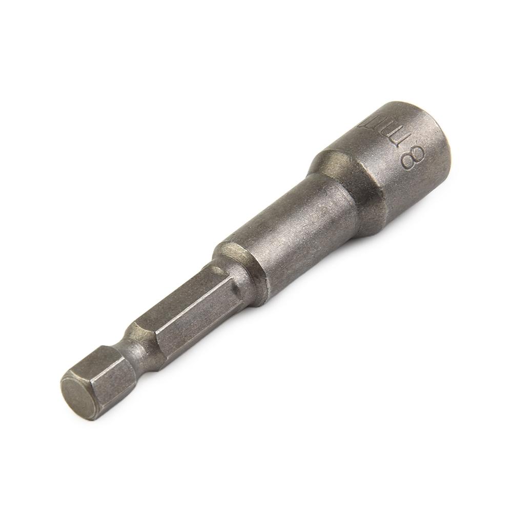 8MM Magnetic Tech Screw Driver Tek Bit,Drill Nut Setter Roofing Cladding STOCK~