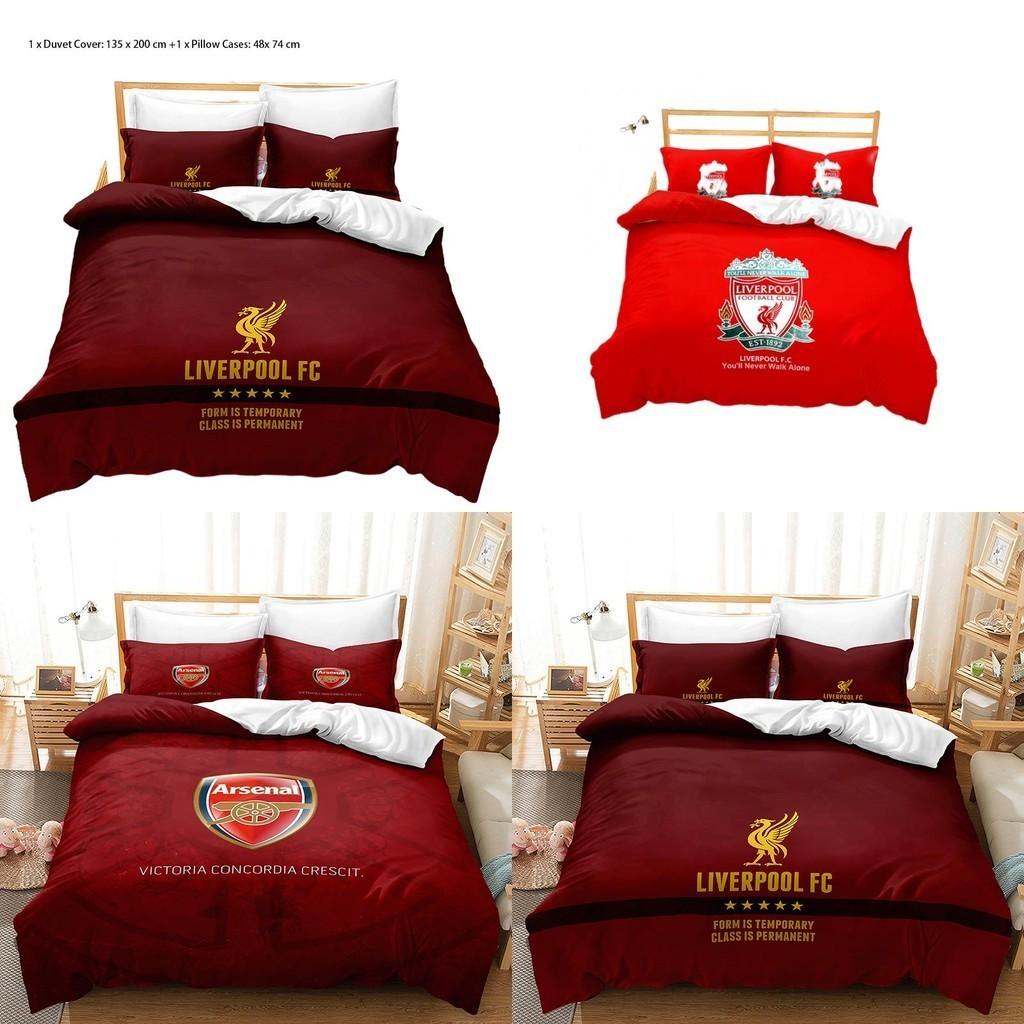 Luxury 3d Digital Print Bedding Set For Football Fans Wholesale Bedding Set For Football Enthusiasts