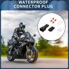 INFINAUTO 2 Pin Waterproof Connector Plug 2mm Series Female Female Wire Terminal Connector for