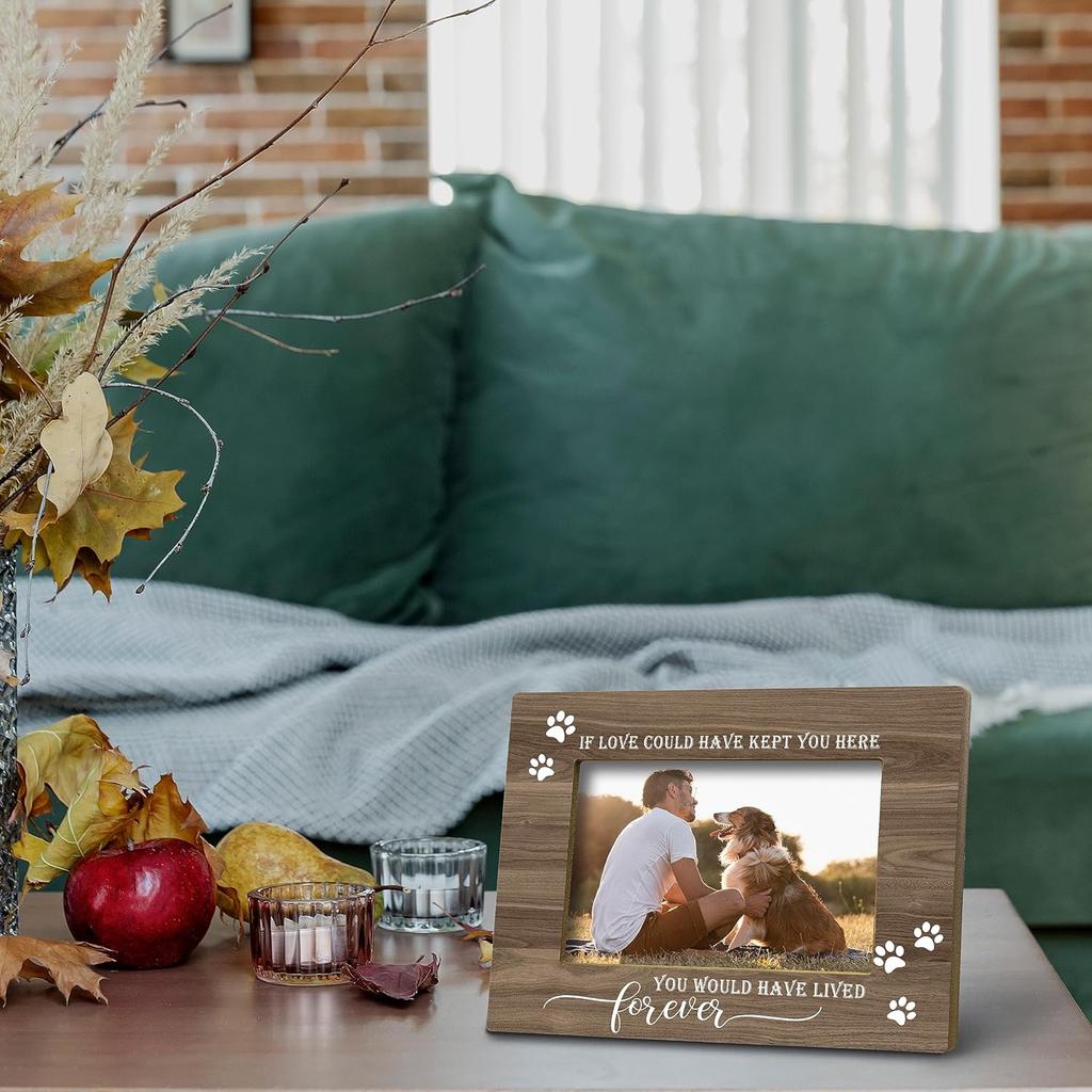 FONDCANYON Pet Memorial & Gifts - Dog & Cat Picture Frame 5x7