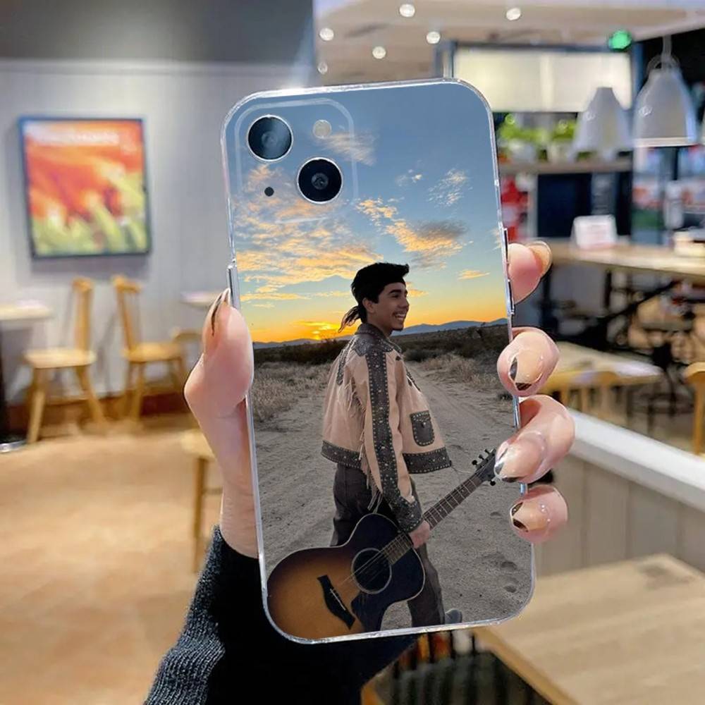 

Singer Ivan Cornejo Phone Case For iPhone 16,15,14,13,12,11 Pro,Max,Plus,X,XS,XR,SE,Mini Transparent Silicone Soft iPhone14Pro