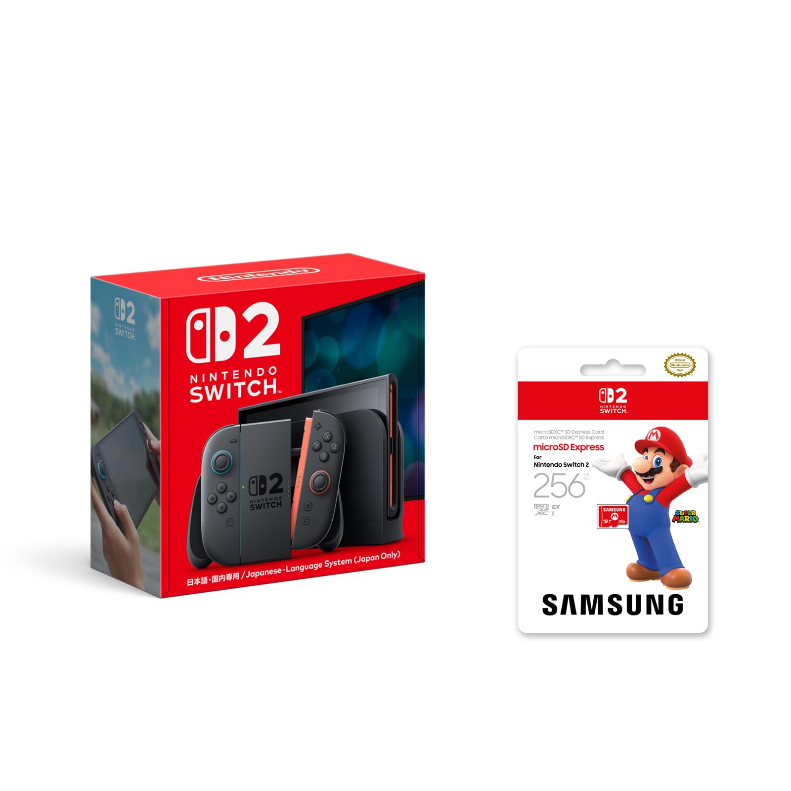 

Nintendo Switch 2 for Japan licensed Samsung microSD Express Card 256GB for Nintendo Switch 2 (Japanese, only) + [Nintendo product]