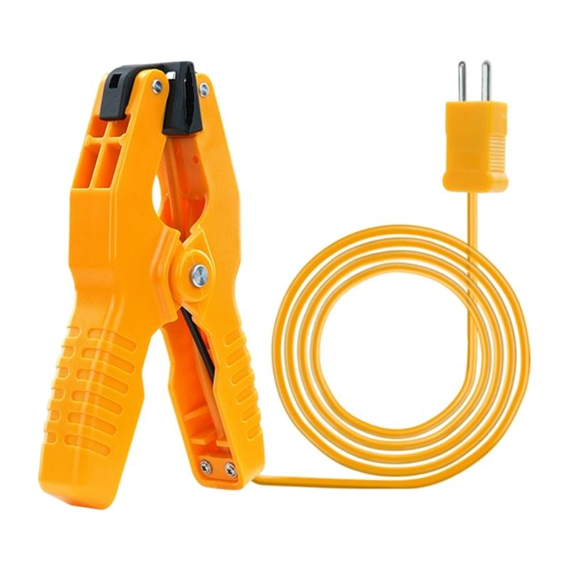 K Type Probe Test Clip Thermometers Probe Temperature Sensors Clip Plumbing Clamp For Accurate Temperature Control