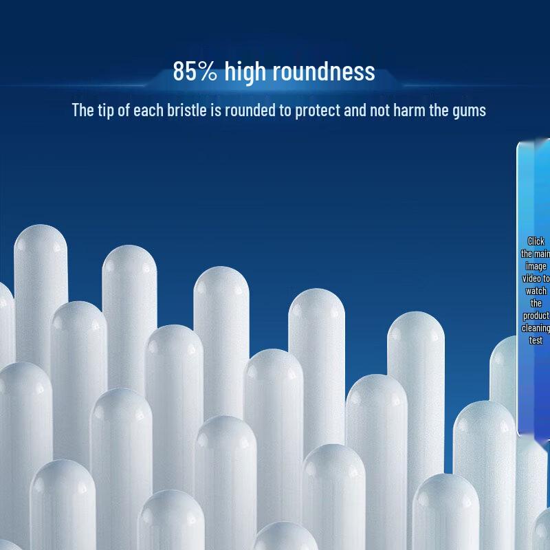 MUBE Compatible Philips Sonic Electric Toothbrush Replacement Heads CN Plug (adapter Included)