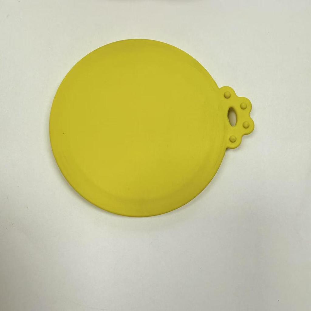 Available Silicone Pet Can Lid: Airtight, Food-Grade, Three-in-One; Custom Logo Option.