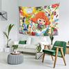 Vivid Pop Culture Character Tapestry Wall Art Home Decor Bohemian Aesthetic Hanging Print for Living Room Bedroom Kid's Room