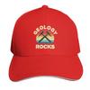 Geology Rocks Retro Vintage Baseball Cap Rave Cosplay Rugby Hat Luxury Brand For Girls Unisexs