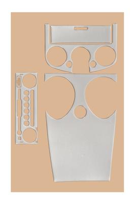 Panel Overlays (2004-2007) Aluminum for Mitsubishi Colt