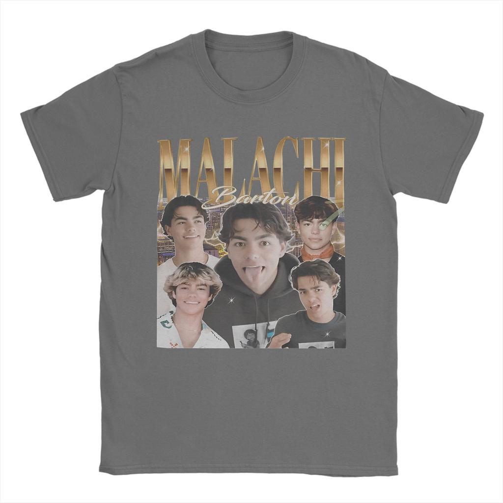 Malachi Barton Actor Poster T-Shirt Summer Vintage T Shirts Cotton Harajuku Tshirt For Men's Short Sleeves Casual Clothing