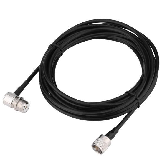 

5M PL259 Разъемы UHF для автомобильного радиоприемника, кабель для крепления мобильной антенны