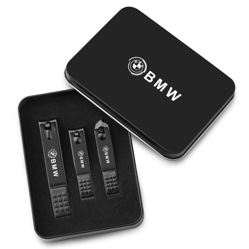 

Гарячий 2025 3 шт. Набір манікюрних ножиць Портативний Домашній кусачки для нігтів Подарункова коробка Для 50-річчя BMW 1 3 5 7 серії E83 F16 E70 Авто