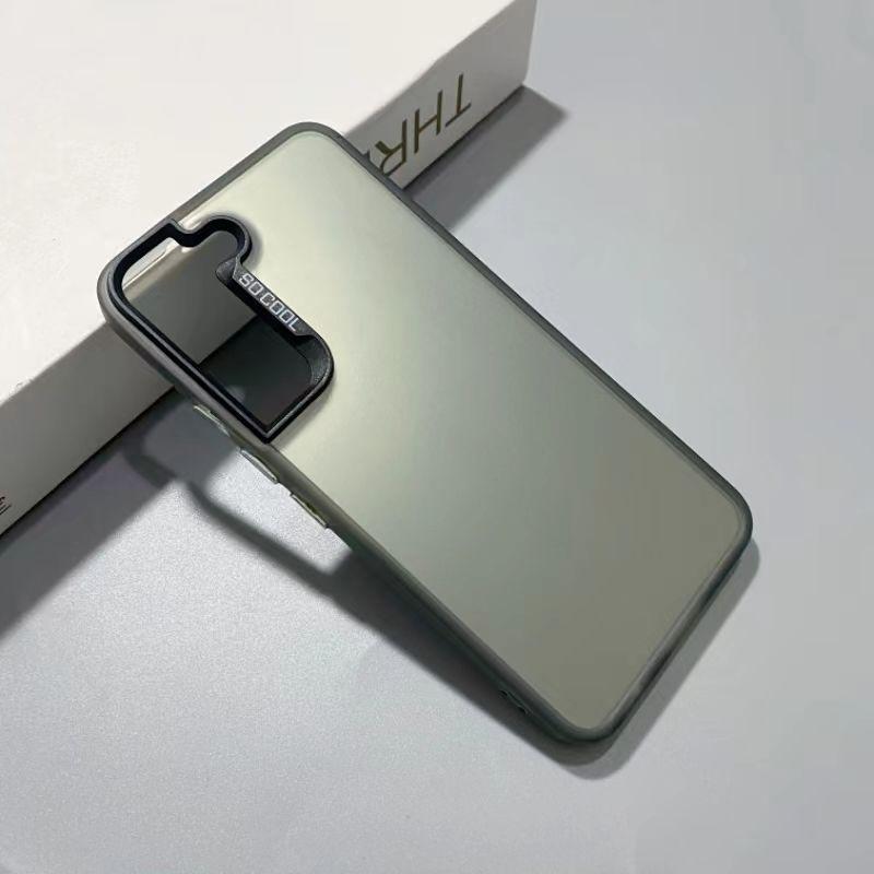 For Samsung S24 Case Galaxy S23 S22 S21 S20 S23 FE S21 FE S20 FE S20 Plus + Phone Cover Luxury Metallic Aurora Skin Matte Cover