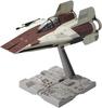 BANDAI SPIRITS Star Wars 1/72 A-Wing Starfighter Color-coded Plastic Model (New Package Version)