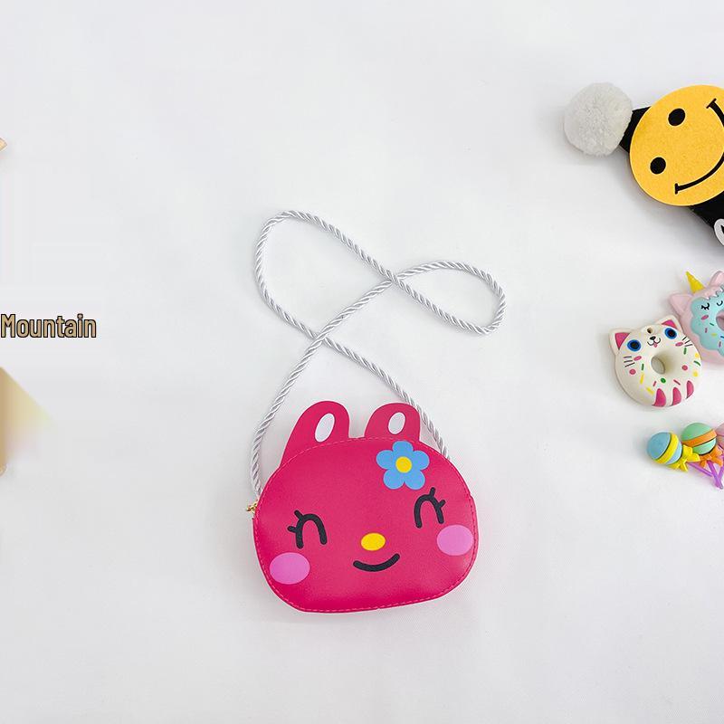Adorable Korean Style Animal Coin Purse for Girls – Fashionable Children's Shoulder Crossbody Bag