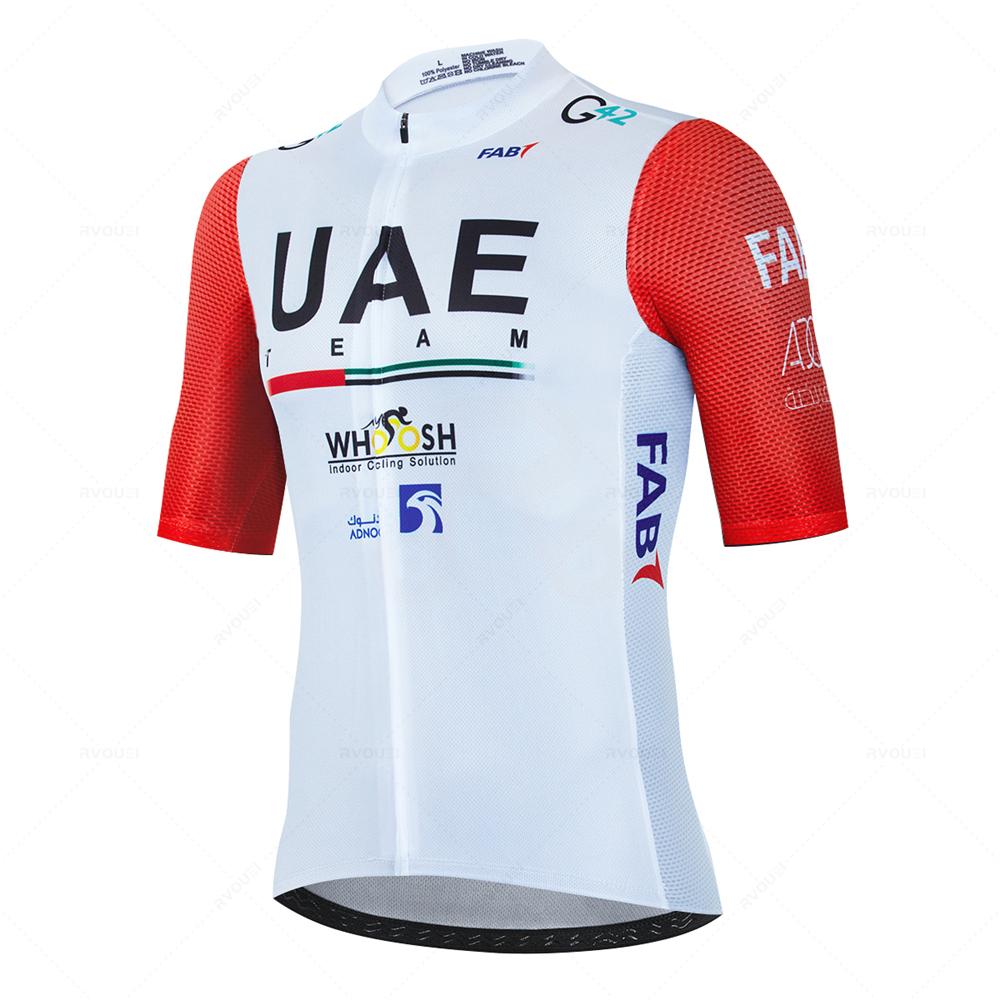 

Team Men s Cycling Clothing Uniform Set Breathable Anti-UV Bike Wear Short Sleeve Maillot Ciclismo Hombre S