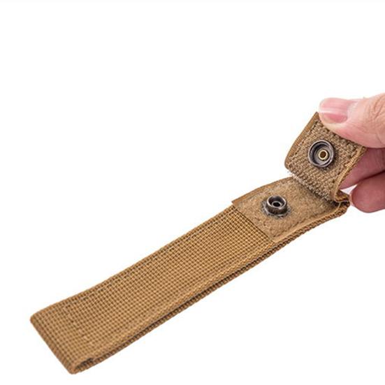 Molle Strap Universal Strong Load-bearing Long Lasting Molle Ribbon Climbing Carabiner Belt Backpack Hanger Hook Molle Webbing