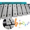 ENNBOM Tabletop Metallophone, 30 Notes, Folding, with 4 Mallets and Storage Case