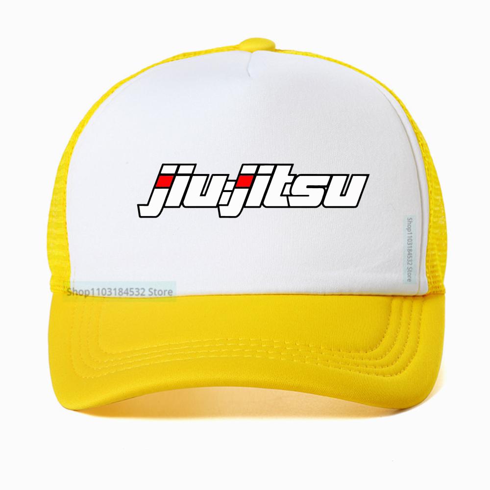 Jiu Jitsu Baseball Cap Unisex Harajuku Casual Mesh Breathable Sports Hat fashion outdoor adjustable sun hats