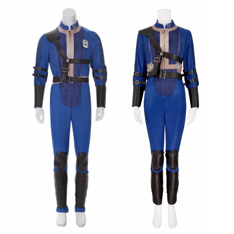 American drama radiation COS Luxi real male lead female lead film and television with the same cosplay performance clothing