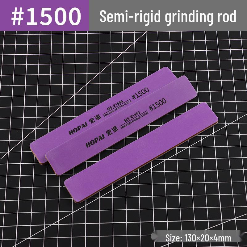 High-Grade Water Washable Semi-Rigid Sanding Stick for Military Model Polishing