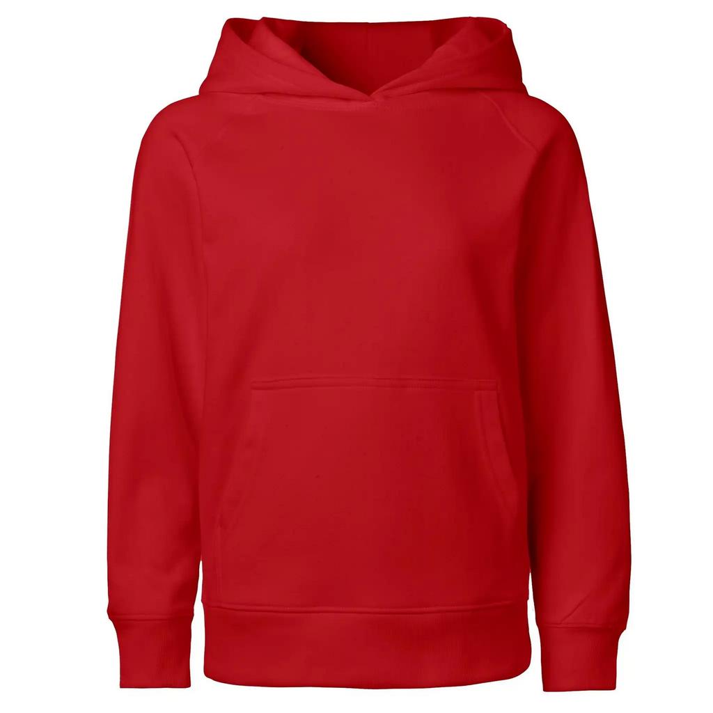 Neutral Childrens/Kids Plain Hoodie