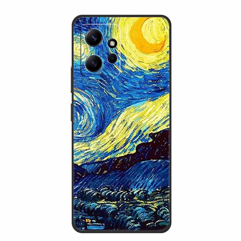 Für Xiaomi Redmi Note 12 4G Hülle Tiere Weiches Silikon TPU Handyhüllen Rückseite für Redmi Note12 4G Mode 23021RAA2Y Fundas