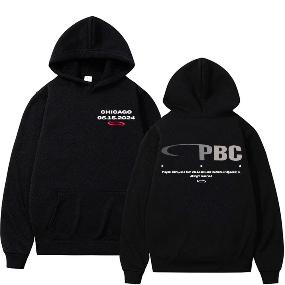 Playboi Carti I AM MUSIC Logo Hoodie Opium Ken Carson Narcissist Tour Antagonist Rap Sweatshirt Men Casual loose Oversized Hoody