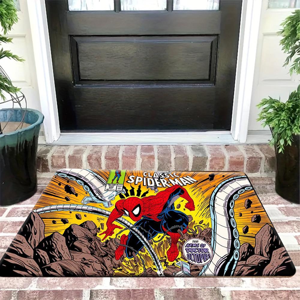 Authorized MARVEL, 1pc, Floor Mat, Designed with Themes of Superheroes And Classic Film Heroes, Available in Multiple Sizes, S 40x60cm