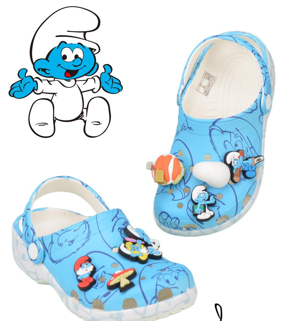 Smurfs Animation Non-slip Beach Sandals for Toddlers