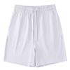LVLV American Brand Trendy 275g Pure Cotton Loose T-shirt and Sports Shorts Set for Men, Women, and Kids.