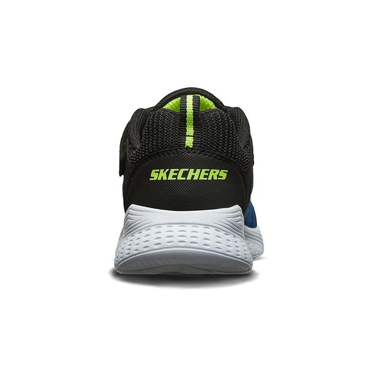 Skechers Slip Resistant Cushioning Abrasion Resistant Low top Kids Lifestyle Shoes Blue Black Teenagers 97546L-BLBK