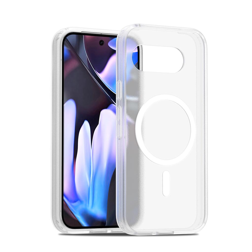 For 10pro XL Skin Sensing 2-in-1 Phone Case Anti Drop TPU Magnetic Pixel9a Phone Case